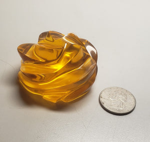 Amber - Light Andara Crystal Rose