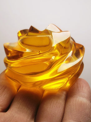 Amber - Light Andara Crystal Rose