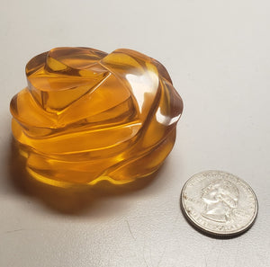 Amber - Light Andara Crystal Rose
