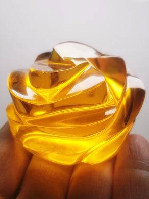 Amber - Light Andara Crystal Rose