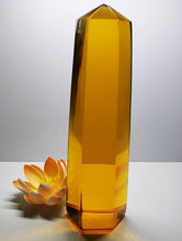 Load image into Gallery viewer, Amber - Light Andara Crystal Generator 8.5 inch