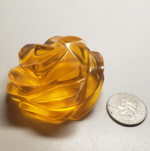 Amber - Light Andara Crystal Rose