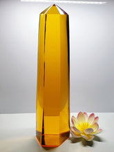 Load image into Gallery viewer, Amber - Light Andara Crystal Generator 11 inch