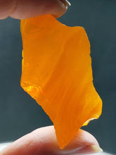 Load image into Gallery viewer, Amber - Light with Angel aura Traditional Andara Crystal 46g