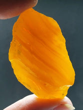 Load image into Gallery viewer, Amber - Light with Angel aura Traditional Andara Crystal 46g