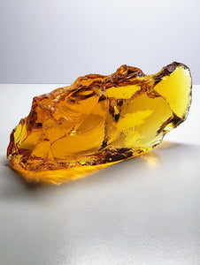 Amber - Light Traditional Andara Crystal 560g