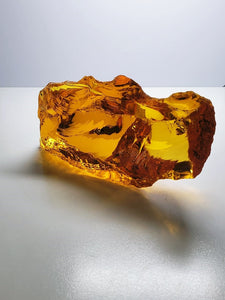 Amber - Light Traditional Andara Crystal 560g