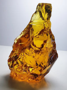 Amber - Light Traditional Andara Crystal 630g