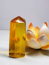 Load image into Gallery viewer, Amber - Light Andara Crystal Generator 2.5inch