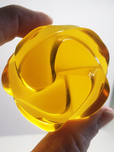 Amber - Light Andara Crystal Rose