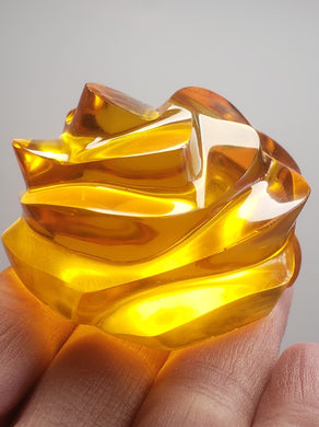 Amber - Light Andara Crystal Rose