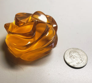 Amber - Light Andara Crystal Rose