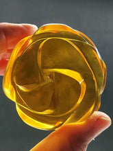 Load image into Gallery viewer, Amber - Light Andara Crystal Rose