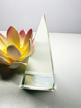 Load image into Gallery viewer, Gold - Light Andara Crystal Nubian Pyramid 3in x 1.5in