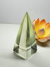 Load image into Gallery viewer, Gold - Light Andara Crystal Nubian Pyramid 3in x 1.5in