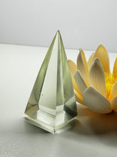 Load image into Gallery viewer, Gold - Light Andara Crystal Nubian Pyramid 2.5in x 1.25in