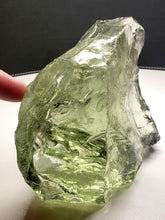 Load image into Gallery viewer, Gold - Light w/ Seafoam "clouds" Traditional Andara Crystal 900g