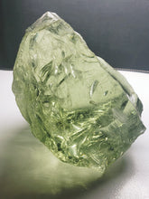 Load image into Gallery viewer, Gold - Light w/ Seafoam "clouds" Traditional Andara Crystal 900g