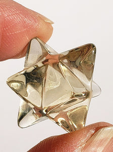 Light Gold Andara Crystal Merkaba 15mm