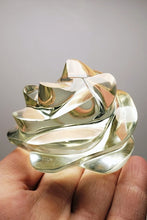 Load image into Gallery viewer, Gold - Light Andara Crystal Rose