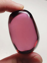 Load image into Gallery viewer, Purple - Light (color changing) Andara Crystal Hand / Palm Piece 86g