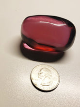 Load image into Gallery viewer, Purple - Light (color changing) Andara Crystal Hand / Palm Piece 86g
