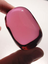 Load image into Gallery viewer, Purple - Light (color changing) Andara Crystal Hand / Palm Piece 98g
