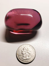 Load image into Gallery viewer, Purple - Light (color changing) Andara Crystal Hand / Palm Piece 98g