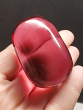 Load image into Gallery viewer, Purple - Light (color changing) Andara Crystal Hand / Palm Piece 98g