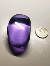 Load image into Gallery viewer, Violet - Light (color change) Andara Crystal Hand/Palm Piece 130g