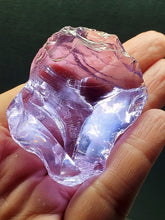 Load image into Gallery viewer, Violet - Light (color change) Traditional Andara Crystal 66g