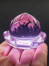 Load image into Gallery viewer, Violet - Light (Color Change) Andara Crystal Lotus