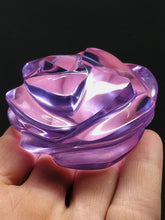 Load image into Gallery viewer, Violet - Light (color change) Andara Crystal Rose
