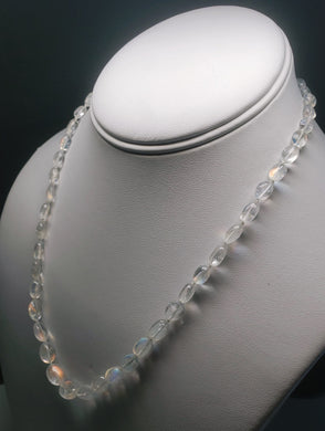 Moonstone - Madagascar Rainbow Flash EO oval 18.25inch