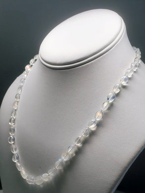 Moonstone - Madagascar Rainbow Flash EO+ oval 18.75inch