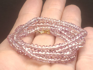 Garnet - Malaia Color Change EO+ 3-4.6mm 19.5inch