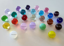 Load image into Gallery viewer, Teal Andara Crystal Mini Sphere 20mm