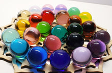 Load image into Gallery viewer, Blue - Medium Bright Andara Crystal Mini Sphere 20mm