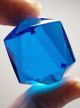 Load image into Gallery viewer, Blue - Medium Bright Andara Crystal Icosahedron 42g