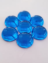 Load image into Gallery viewer, Blue - Medium Bright Andara Crystal Cabochon 20mm Chakra Set