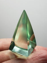 Load image into Gallery viewer, Mint Andara Crystal Nubian Pyramid 1.5in x .75in