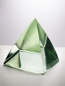 Mint / Ethereal Mint Andara Crystal Pyramid 5in x 5in x 5in