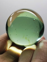 Load image into Gallery viewer, Mint (seafoam) Andara Crystal Sphere 1.5inch