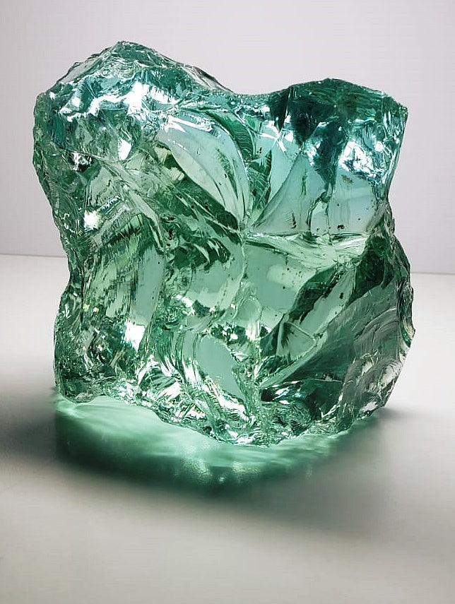 Mint w/ Aqua Blue Traditional Andara Crystal 1.105kg