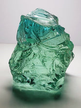 Load image into Gallery viewer, Mint w/ Aqua Blue Traditional Andara Crystal 1.105kg
