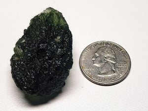 Moldavite Therapeutic Specimen 22.44g