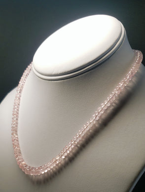 Morganite EO 4-7.5mm 16.5inch