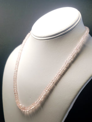 Morganite EO 3-7mm 19inch