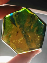 Load image into Gallery viewer, Multi - Colored Andara Crystal Hexagon