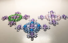 Load image into Gallery viewer, Pink Violet Flame Andara Crystal Healing Tool Dorje